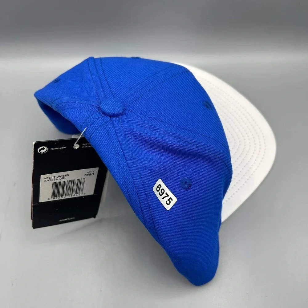 Air Jordan 23 Hat Men Blue White Embroidered Jumpman Snap Back Cap New